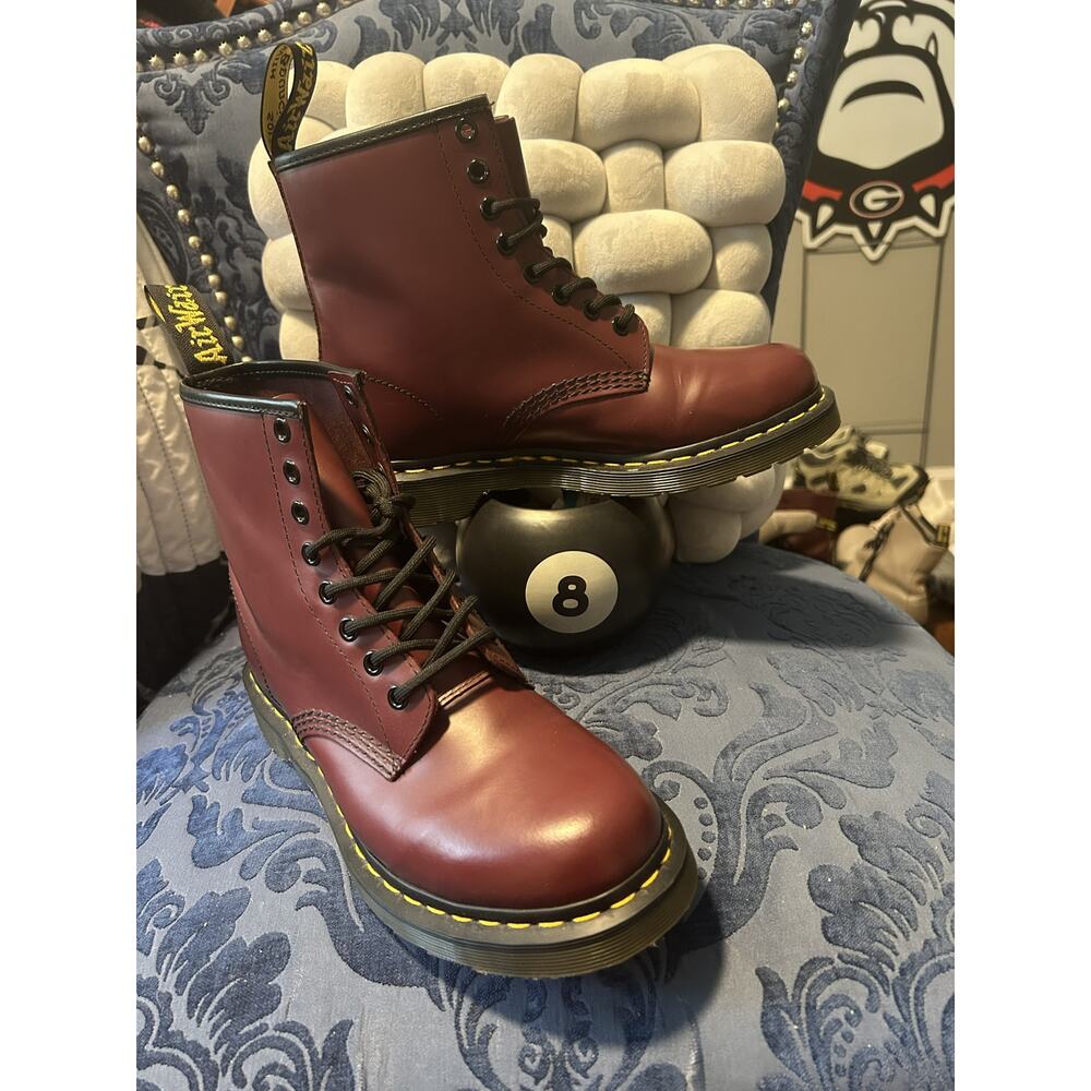 Dr Martens 1460 Oxblood Burgundy Red size 8/EU 39